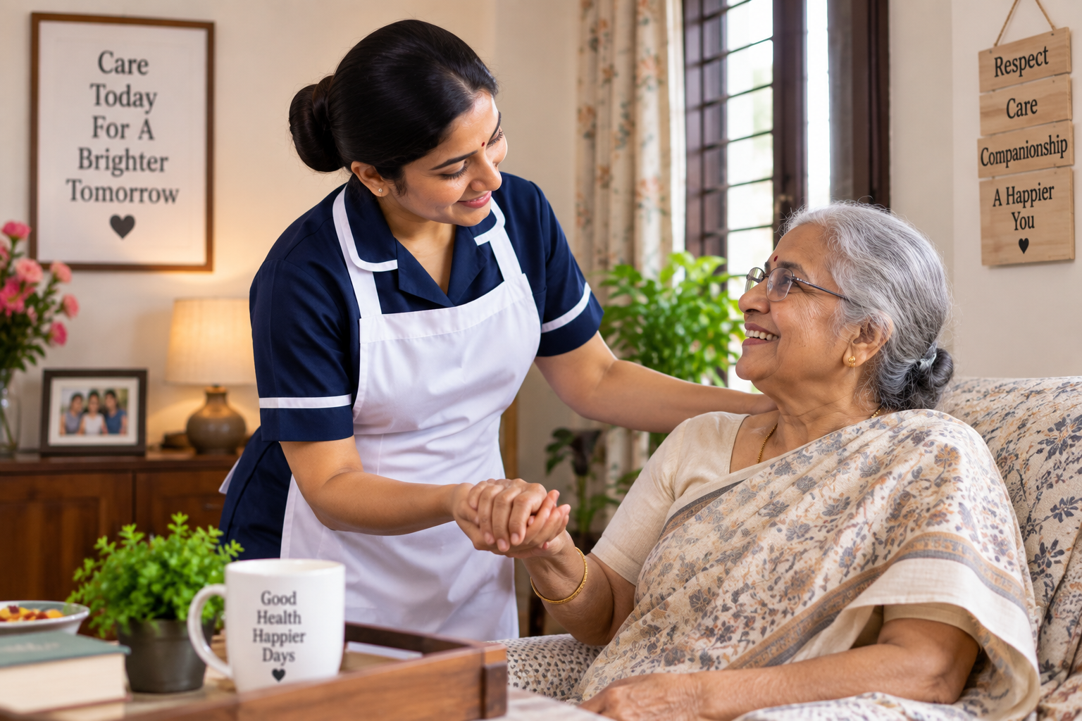 Ayah and caretaker services in Jaipur